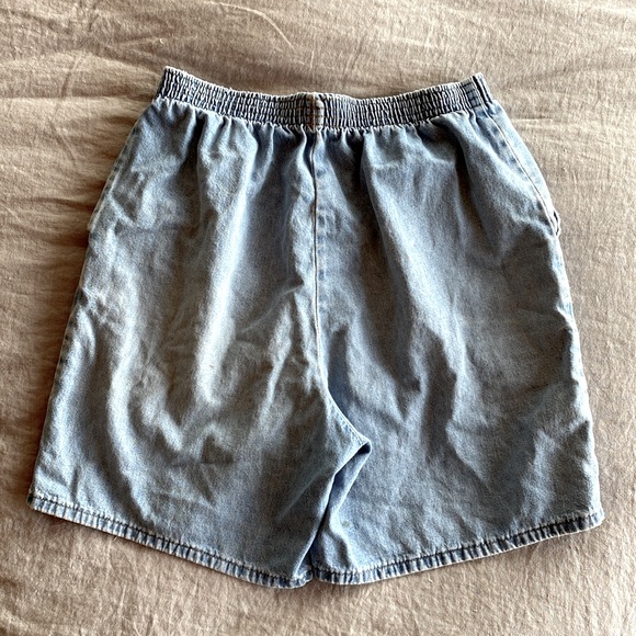 Vintage Chic Denim Shorts - Picture 3 of 5